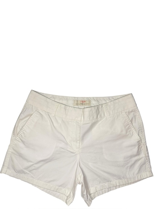 J. Crew Pants - J. Crew Size 4 Broken-In Chino Shorts White 100% Cotton Women's Casual Summer